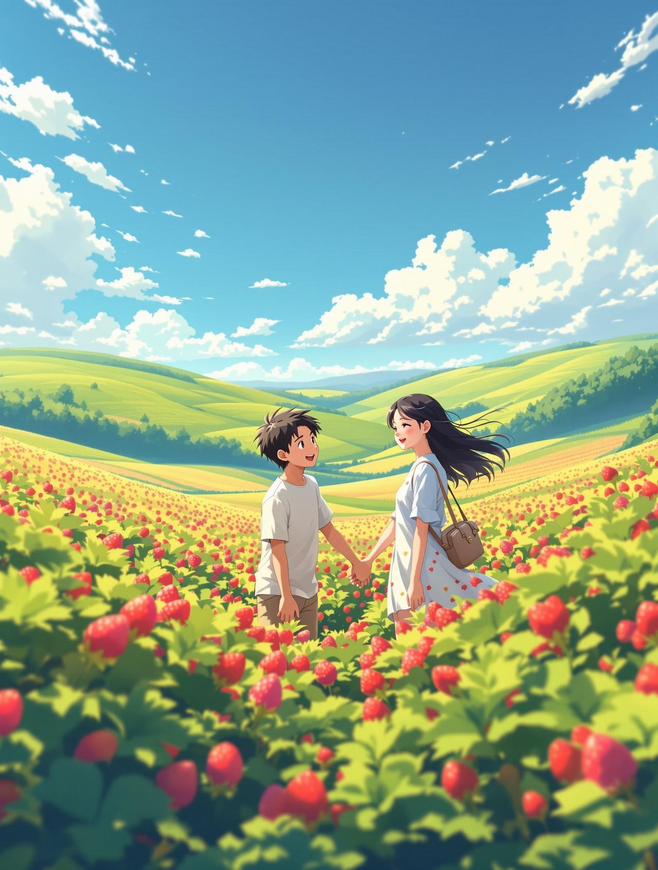 短剧韩剧网《草莓味的夏天》封面图 - 校园初恋